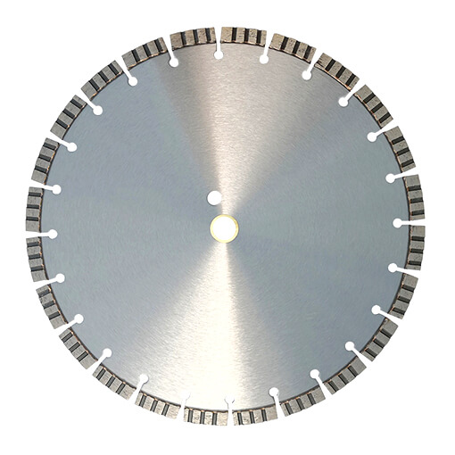 Laser welding diamond saw blade