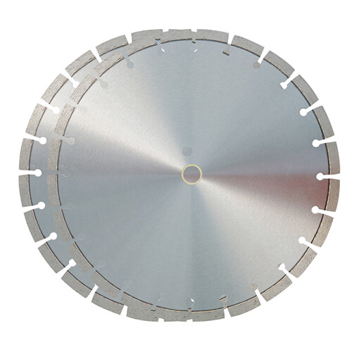 Laser welding diamond saw blade