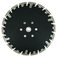 Shaped Diamond Saw Blade