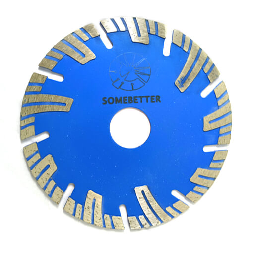 Shaped Diamond Saw Blade