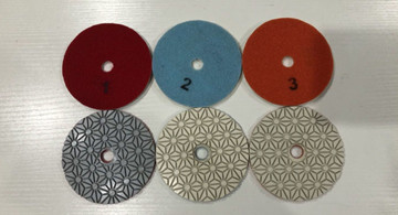 3 Steps Diamond Polishing Pad