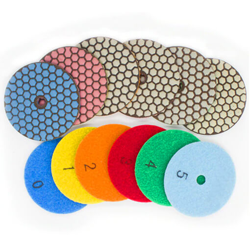 Diamond Dry Polishing Pads