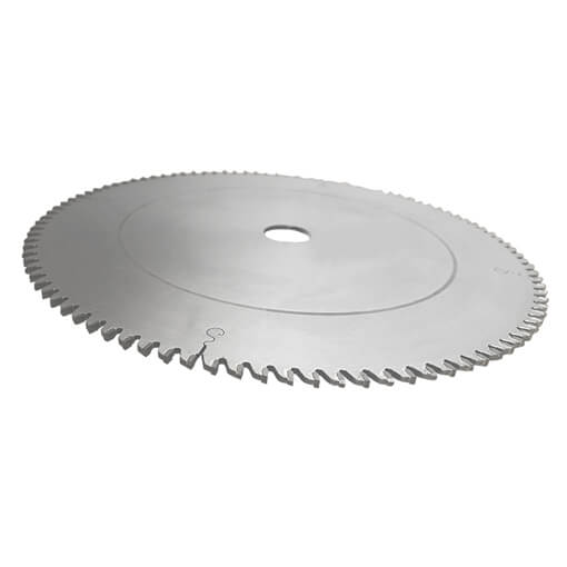 Tungsten carbide blade for cutting aluminum