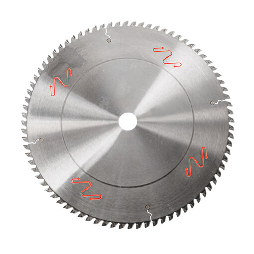 Tungsten carbide blade for cutting aluminum