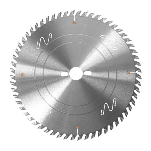 Tungsten carbide blade for steel/copper